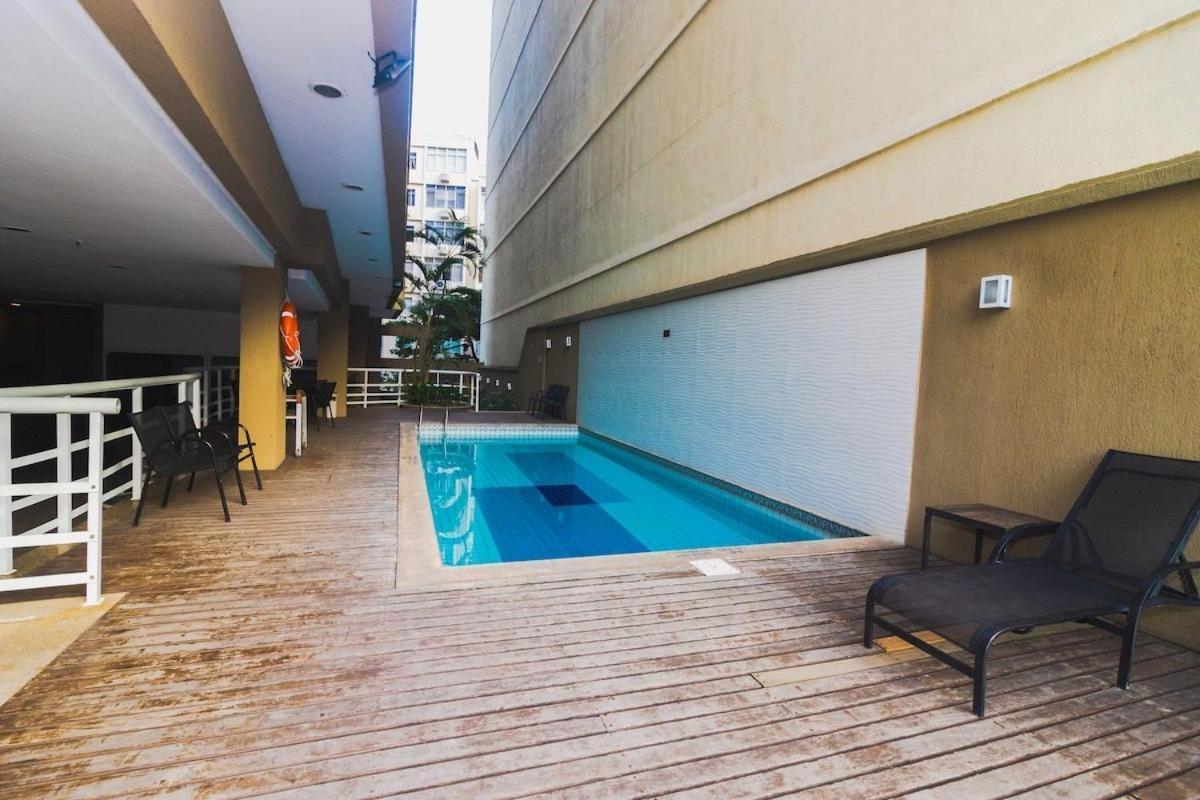 Apto próximo a praia, com piscina e estacionamento Río de Janeiro Exterior foto